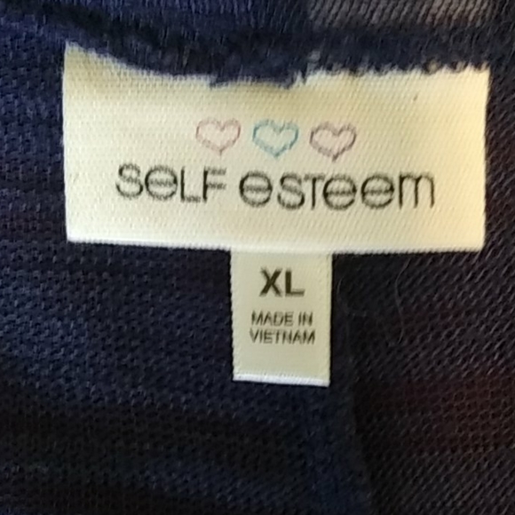 SELF ESTEEM Lace Hem Cardigan Size XL - Picture 3 of 5